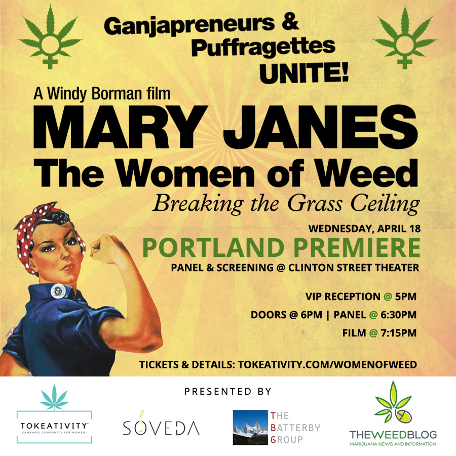 Mary Janes: The Women of Weed Panel & Film