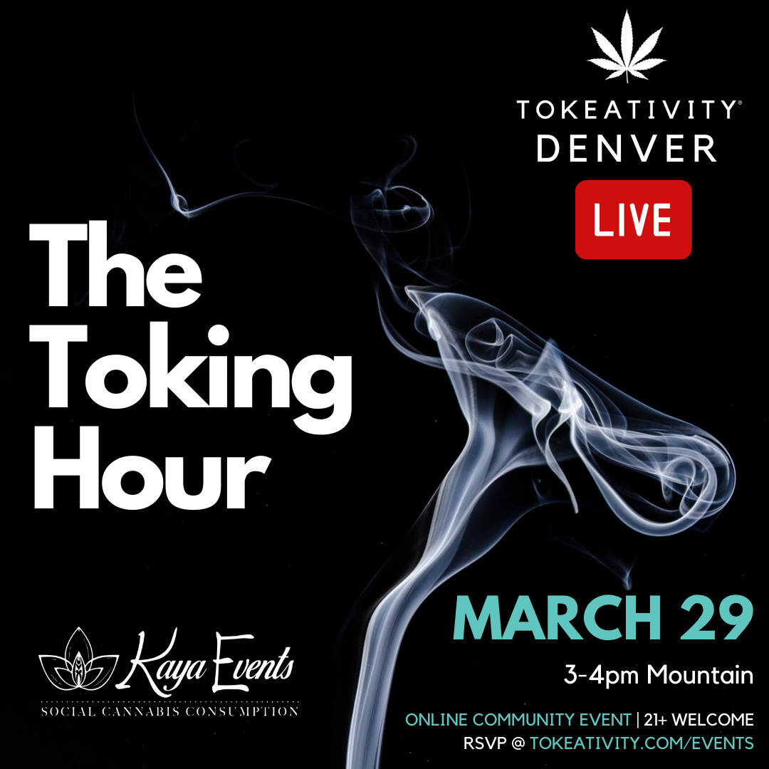 ONLINE: Tokeativity Denver Toking Hour Online Meetup