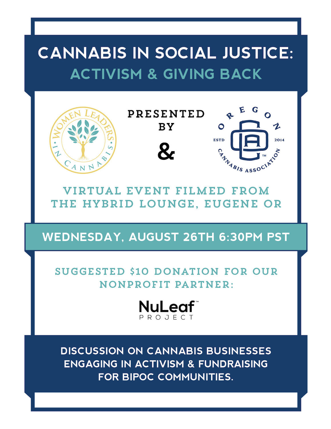 Cannabis in Social Justice: Activism & Giving Back